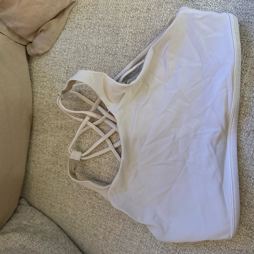 White Lululemon Sports Bra